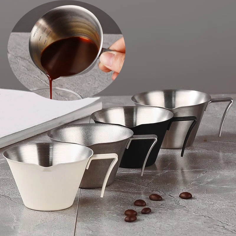 Vintage Coffee Equipment - 100ML Espresso Extraction Cup 304 Stainless