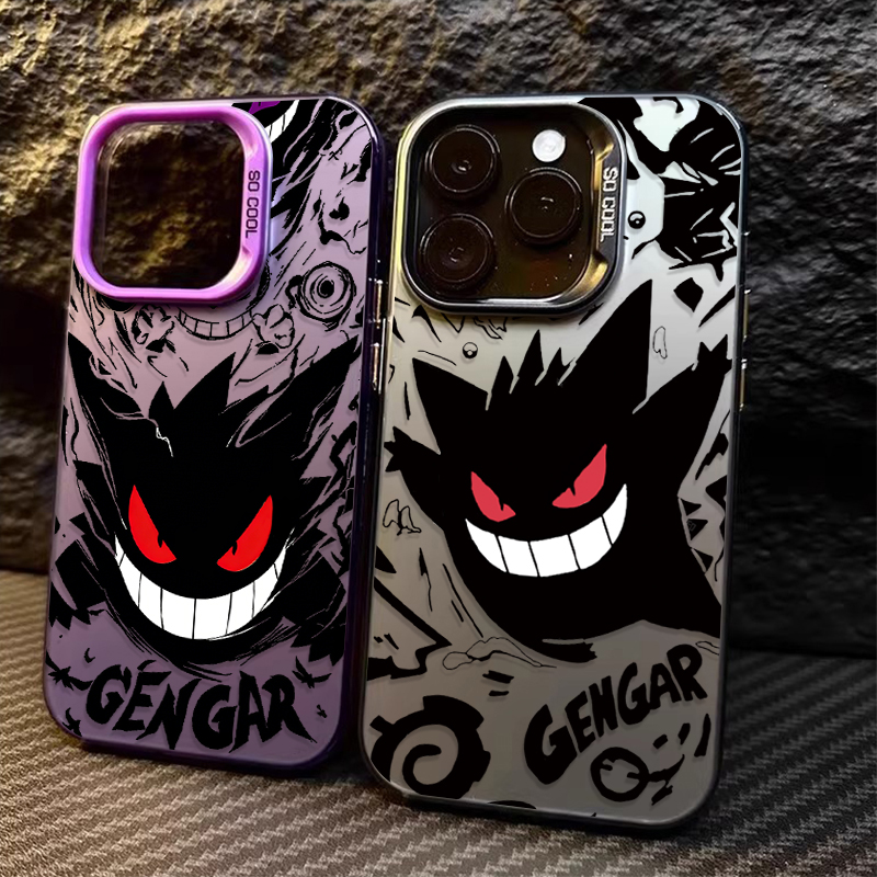 Coffee X - Cartoon P-Pokemon Gengar Plating Phone Case