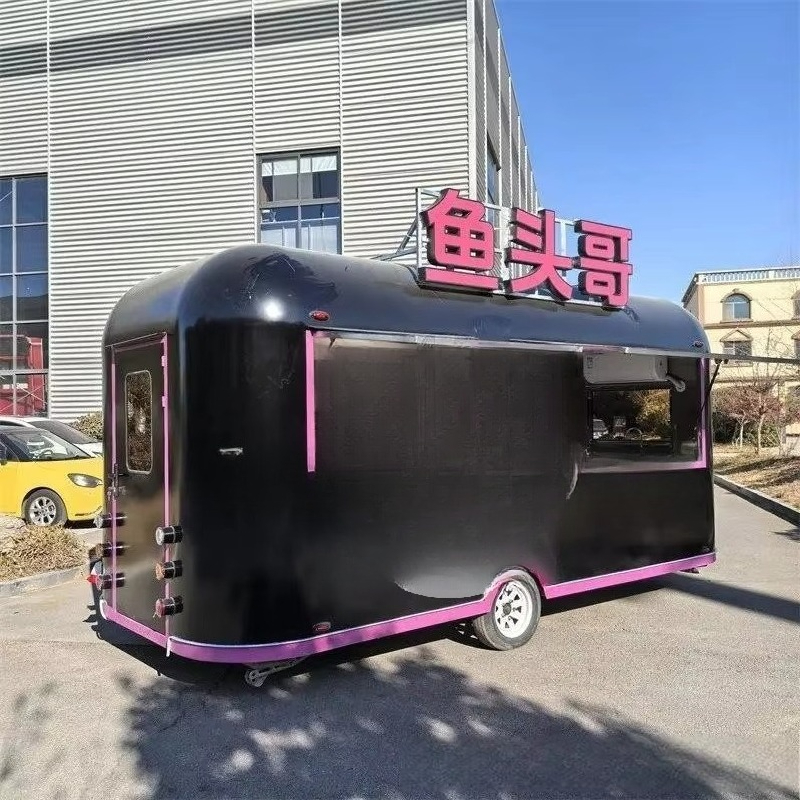 Vintage Coffee Equipment - Small Vintage Food Truck Mobile Food
