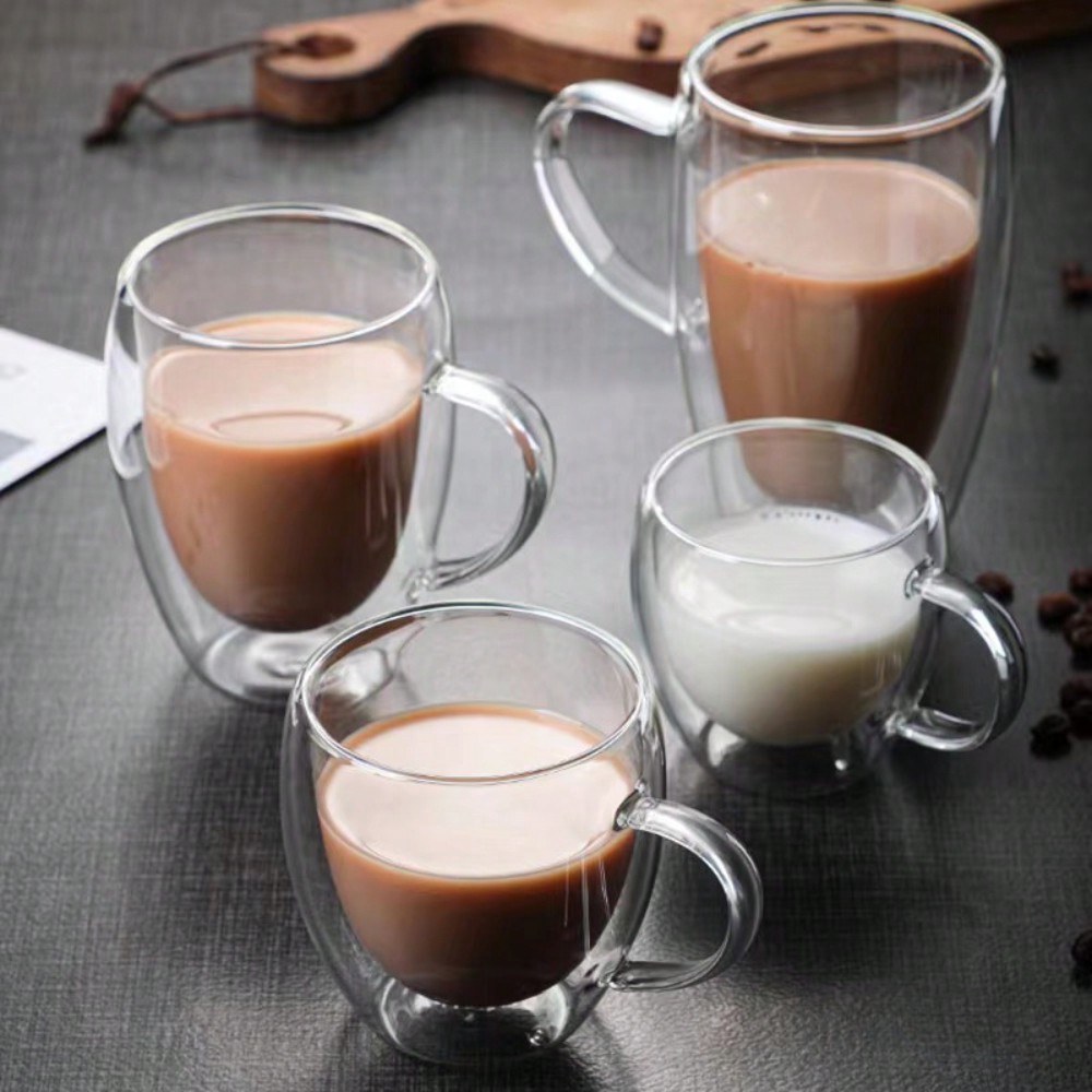 1PC Double Walled Glass Cups H - Espresso Shot Glass recension och pris