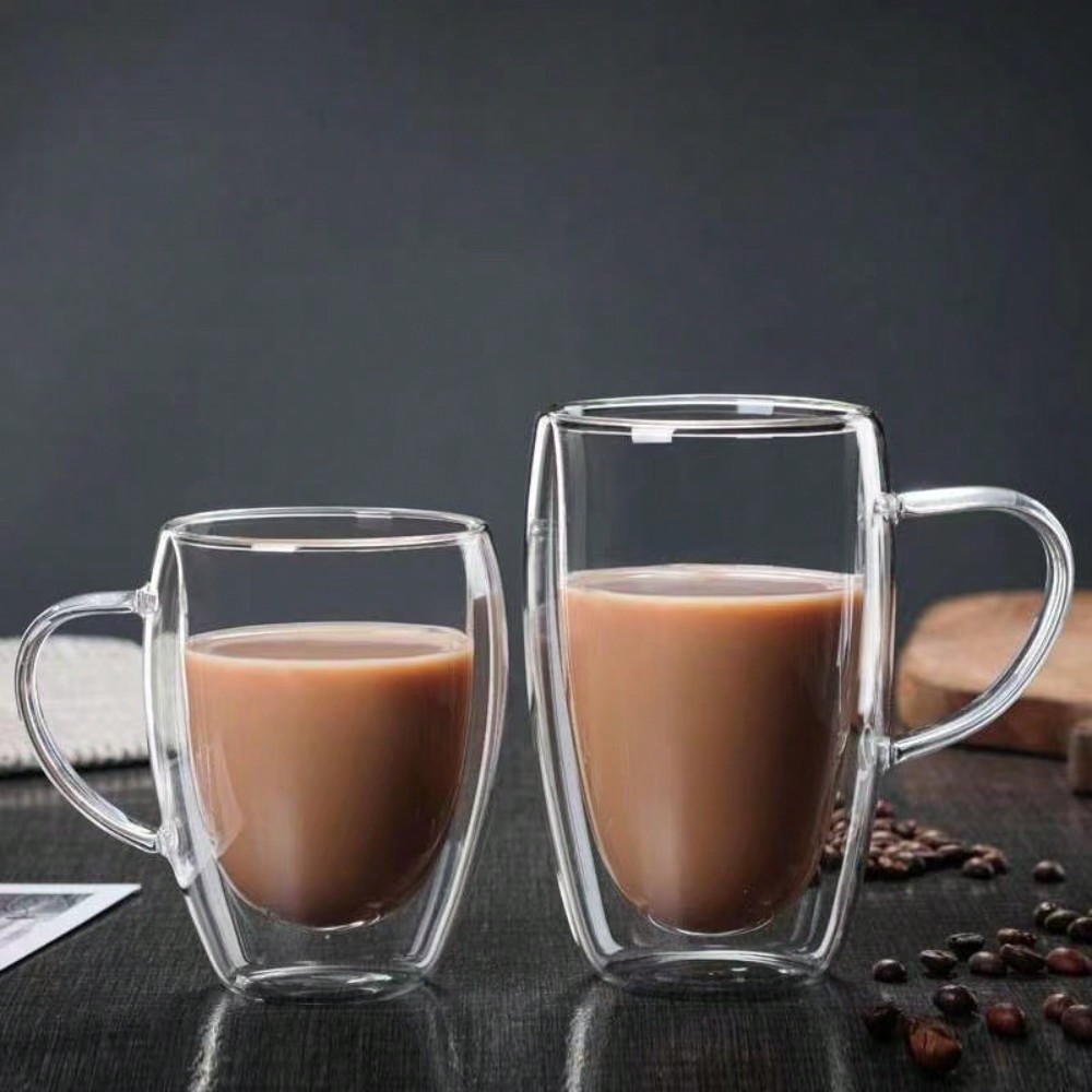 1PC Double Walled Glass Cups H - Espresso Shot Glass recension och pris