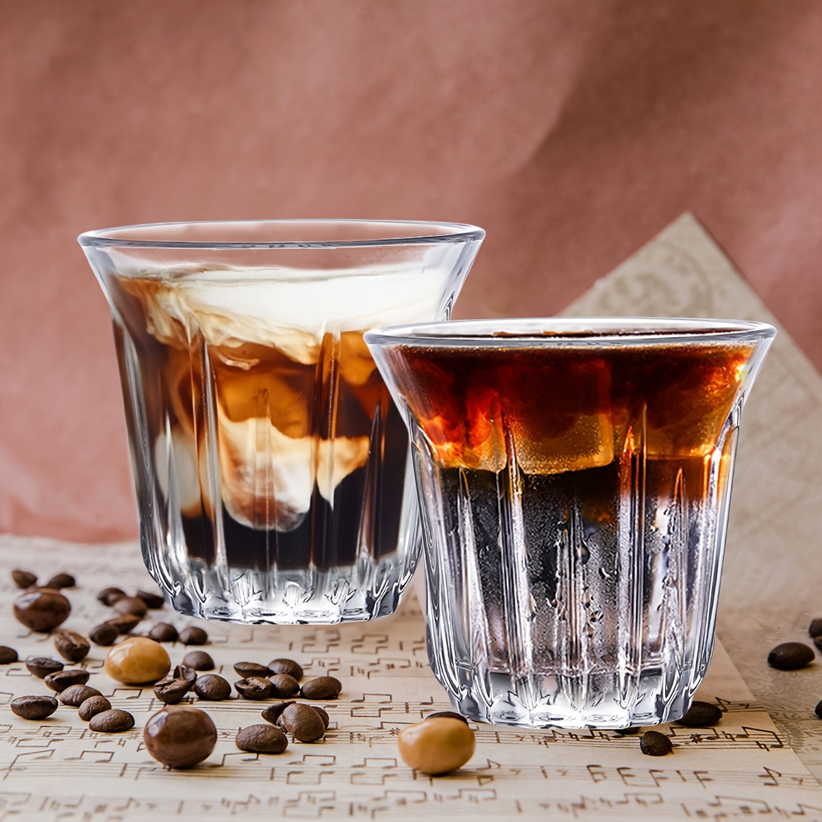 2 Pack Espresso Cups, Clear Gl - Espresso Shot Glass recension och pris
