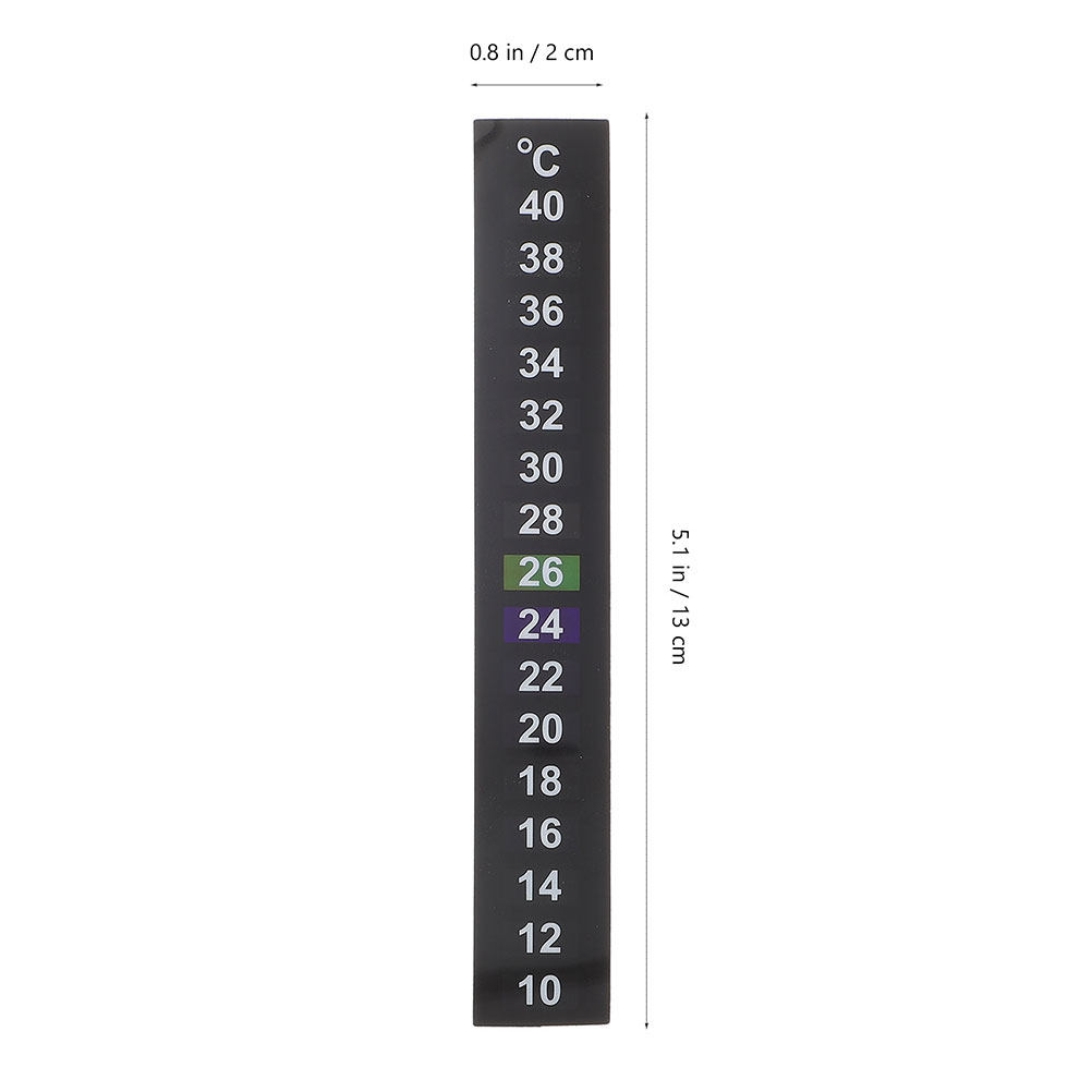 5Pcs Aquarium Thermometer Stic - Temperature Strip Thermometer recension och pris
