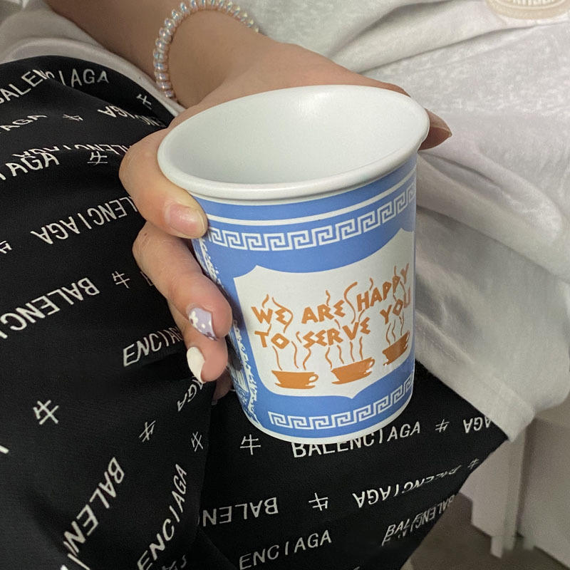 90-280ml Ceramic Cup We Are Ha - Vintage Coffee Equipment recension och pris