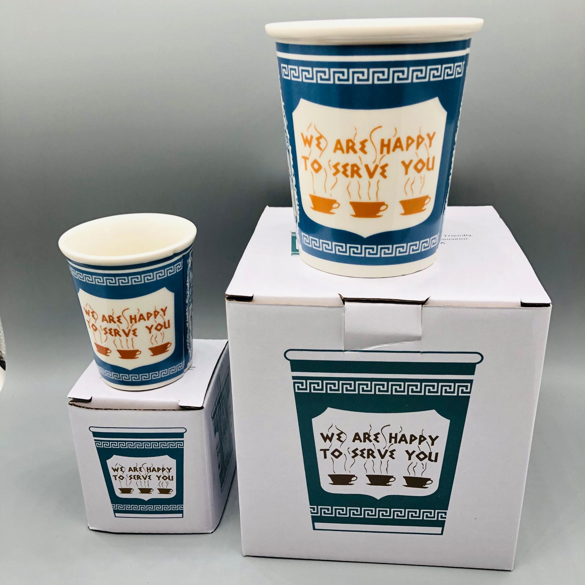 90-280ml Ceramic Cup We Are Ha - Vintage Coffee Equipment recension och pris