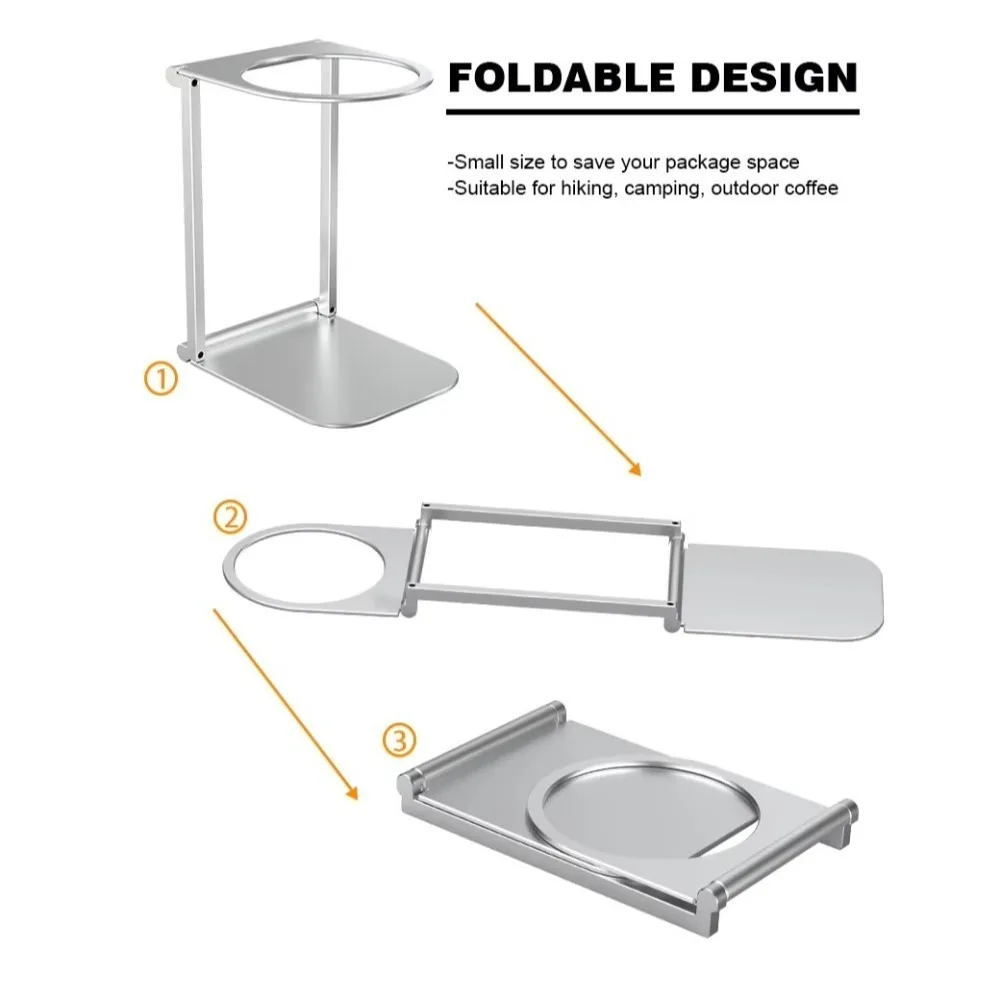 2026 Foldable Aluminum Alloy C - Coffee Equipment Machine recension och pris