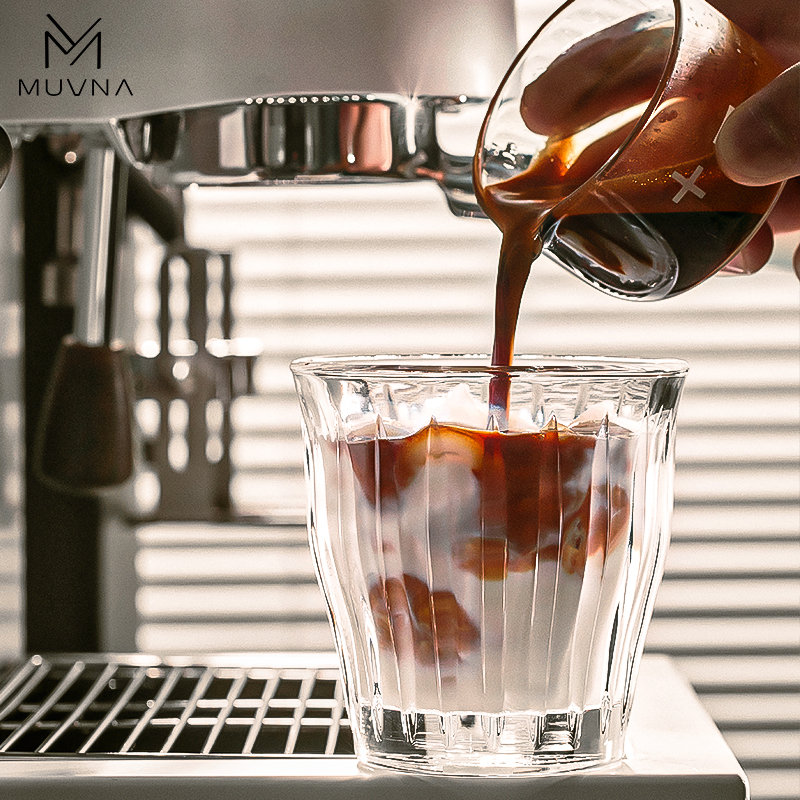 MUVNA Glass Coffee Cup 100ml 1 - Espresso Shot Glass recension och pris