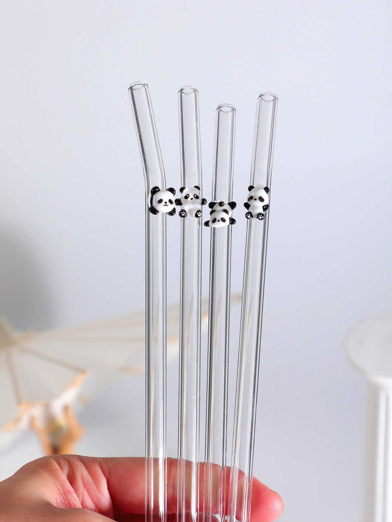 4/7PCS Panda Design Reusable B - Espresso Shot Glass recension och pris