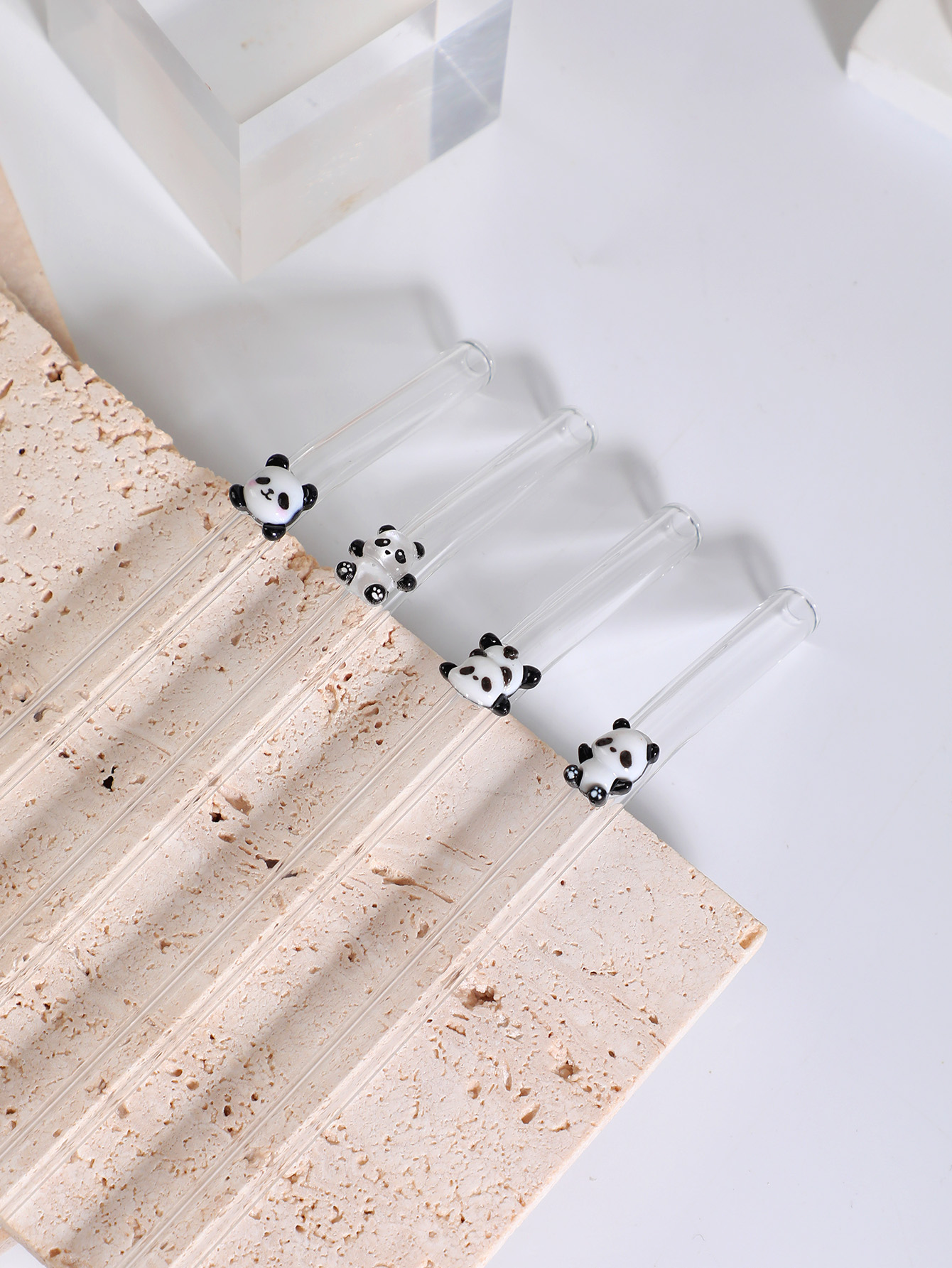 4/7PCS Panda Design Reusable B - Espresso Shot Glass recension och pris