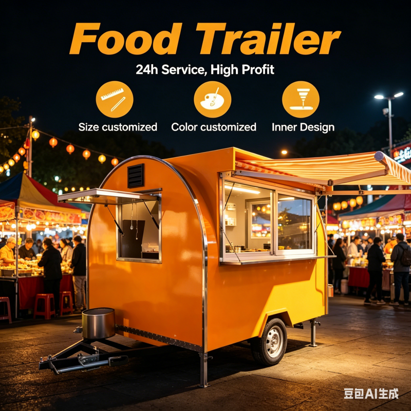 Vintage Round Food Trailer Air - Vintage Coffee Equipment recension och pris