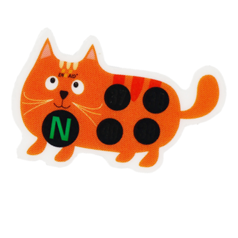 5pcs Baby Cute Cartoon Animal  - Temperature Strip Thermometer recension och pris