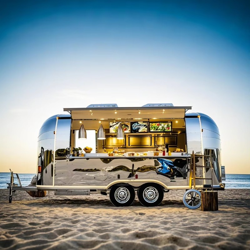 Food Truck Coffee Trailer Stre - Vintage Coffee Equipment recension och pris