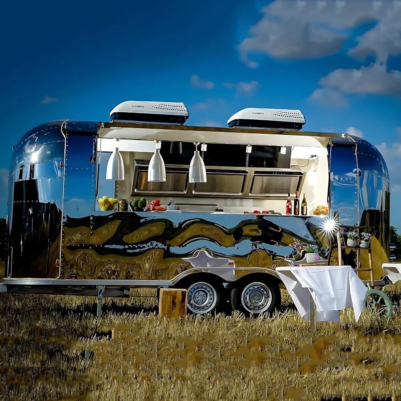 Food Truck Coffee Trailer Stre - Vintage Coffee Equipment recension och pris