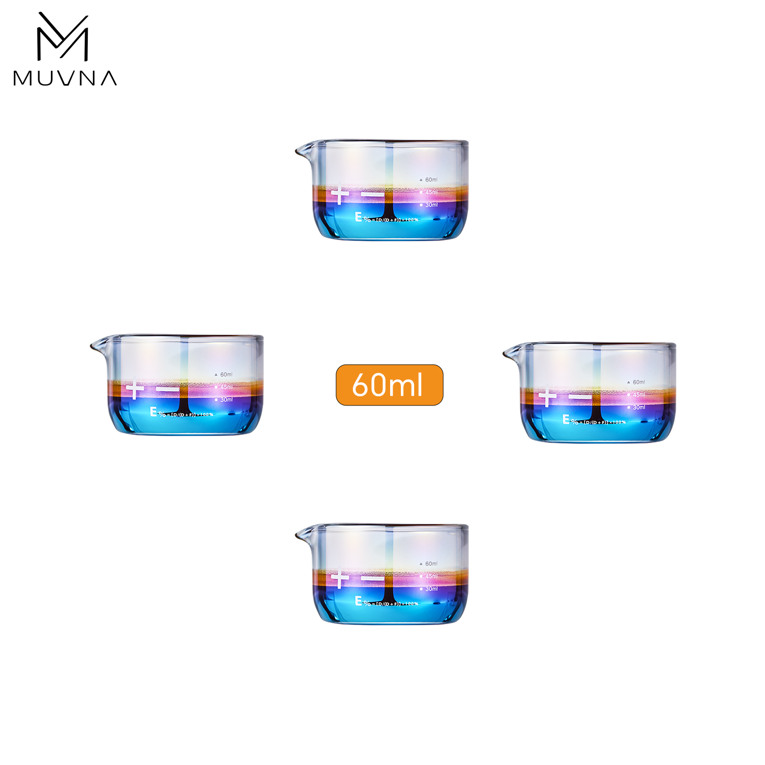 Muvna Espresso Cups, 60ML/2.11 - Espresso Shot Glass recension och pris