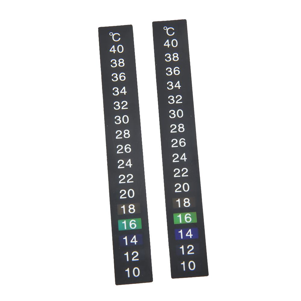 Dual Scale Aquarium Thermomete - Temperature Strip Thermometer recension och pris