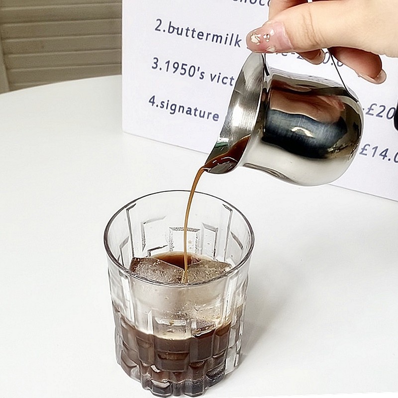 2/3/5/7oz Coffee Milk Frothing - Espresso Shot Glass recension och pris