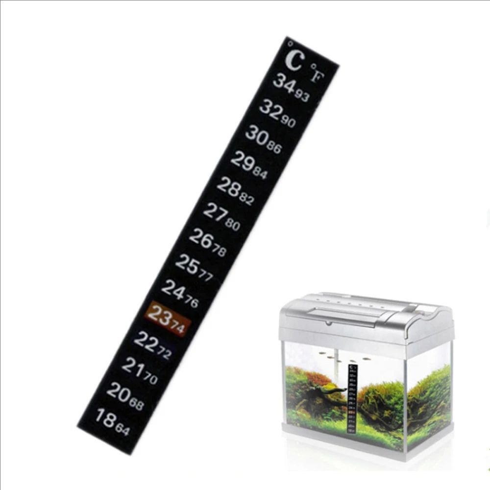 5Pcs/10Pcs Aquarium Fish Tank  - Temperature Strip Thermometer recension och pris