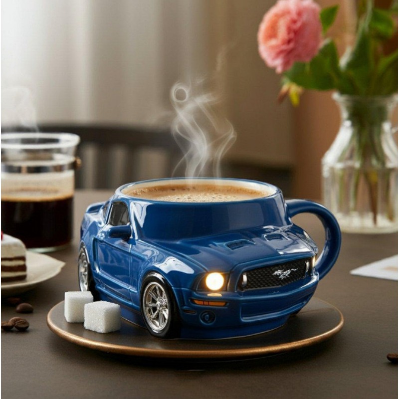 Handsome Sports Car Coffee Mug - Vintage Coffee Equipment recension och pris