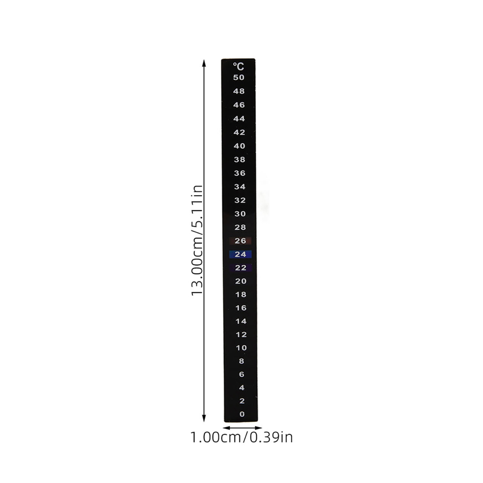 3 Pcs Horizontal Thermometer S - Temperature Strip Thermometer recension och pris