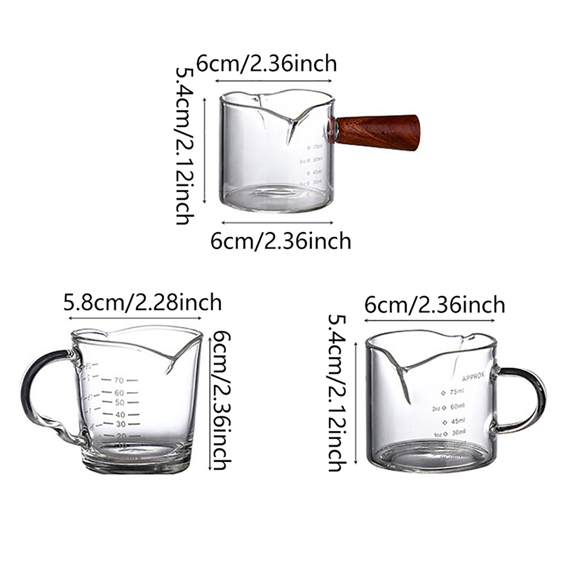 70/75ml Espresso Shot Glass Do - Espresso Shot Glass recension och pris