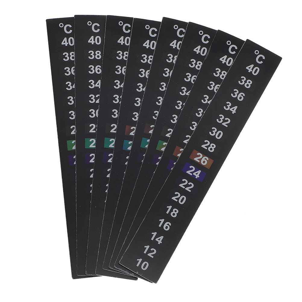 8Pcs Aquarium Temperature Stic - Temperature Strip Thermometer recension och pris