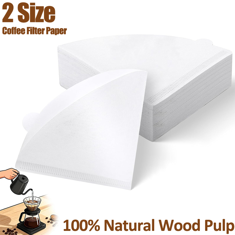 2 Size Coffee Filter Paper V-S - Coffee Equipment Machine recension och pris