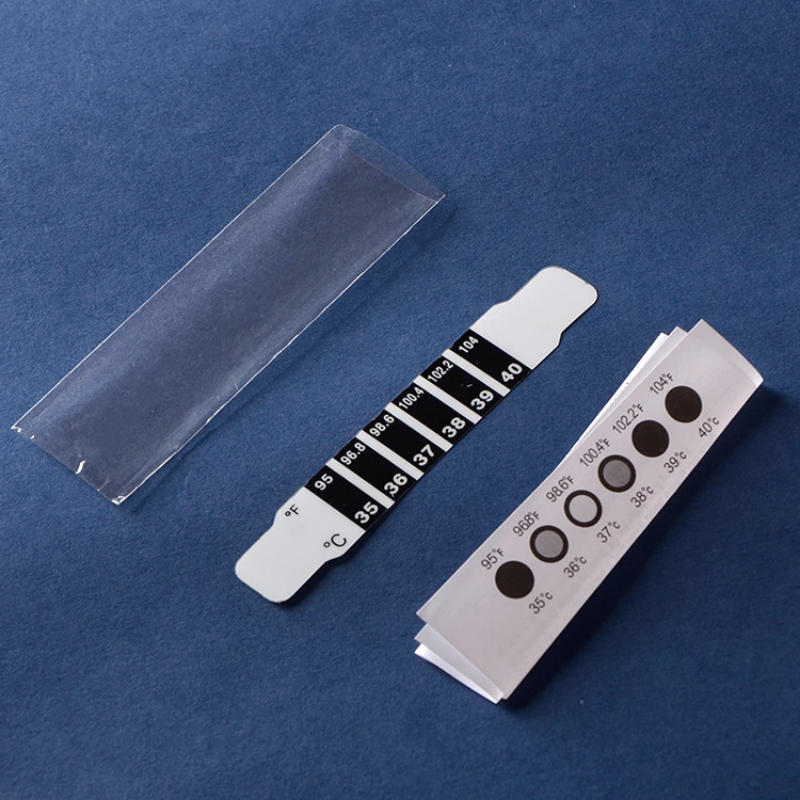 10Pcs Forehead Head Strip Ther - Temperature Strip Thermometer recension och pris