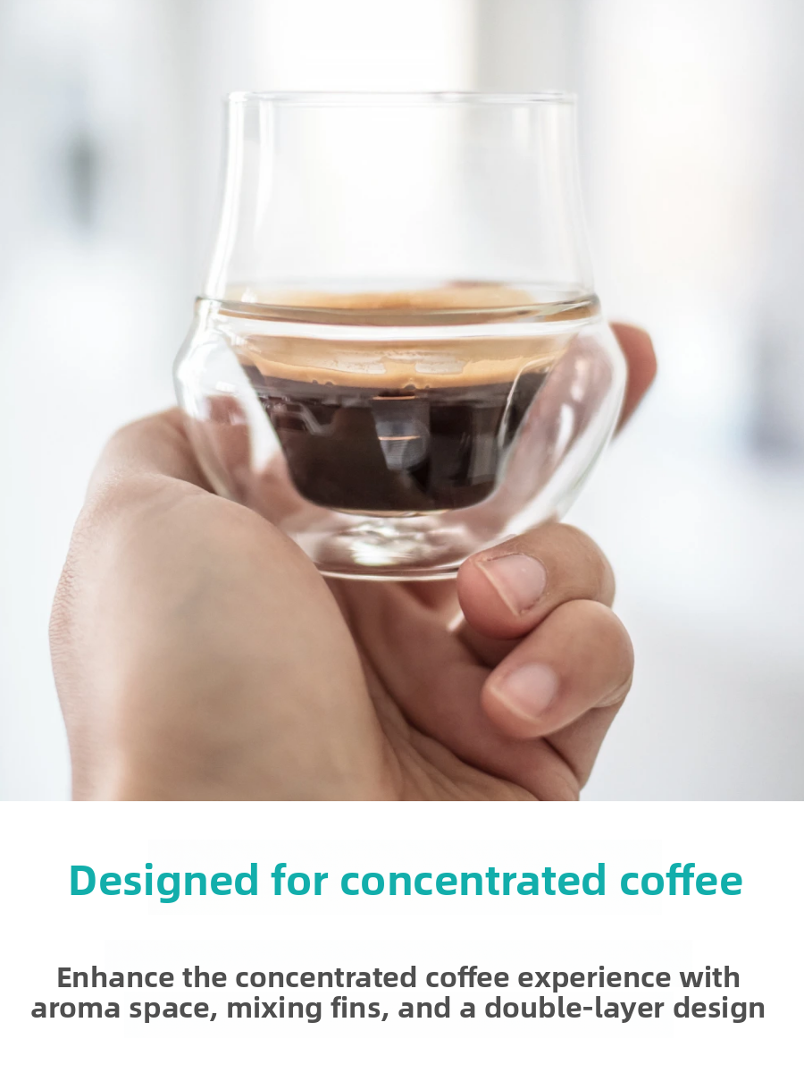 Italian Style Double Layer Hea - Espresso Shot Glass recension och pris