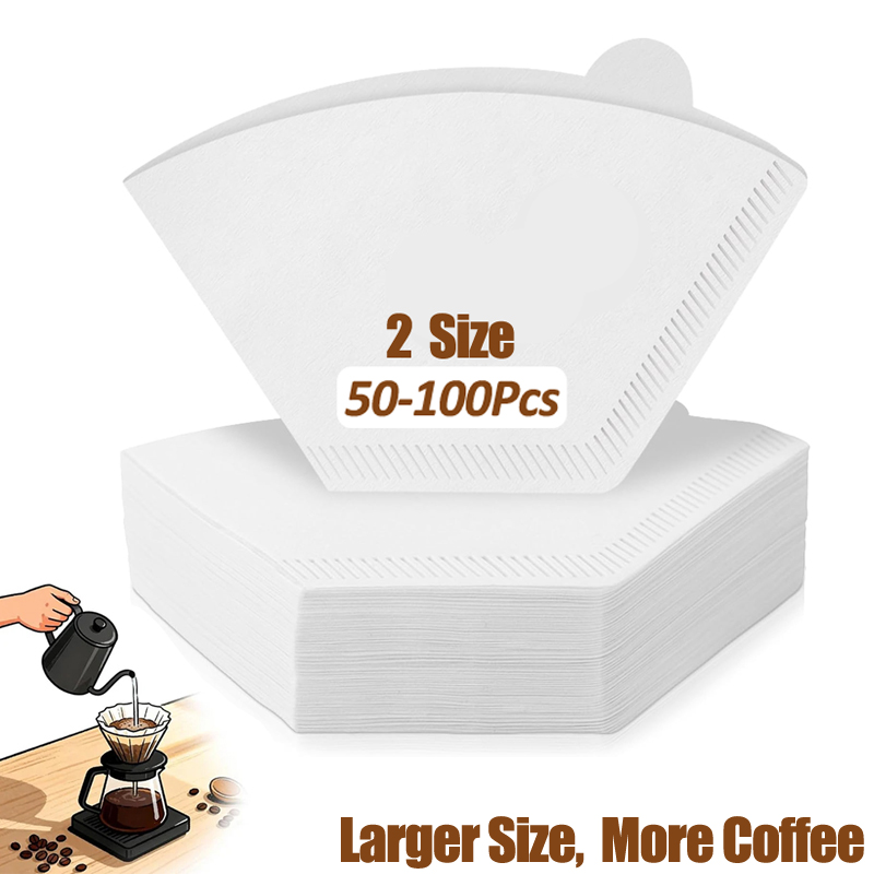 50/100 Pieces Coffee Filter Pa - Coffee Equipment Machine recension och pris