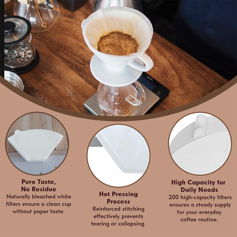 50/100 Pieces Coffee Filter Pa - Coffee Equipment Machine recension och pris