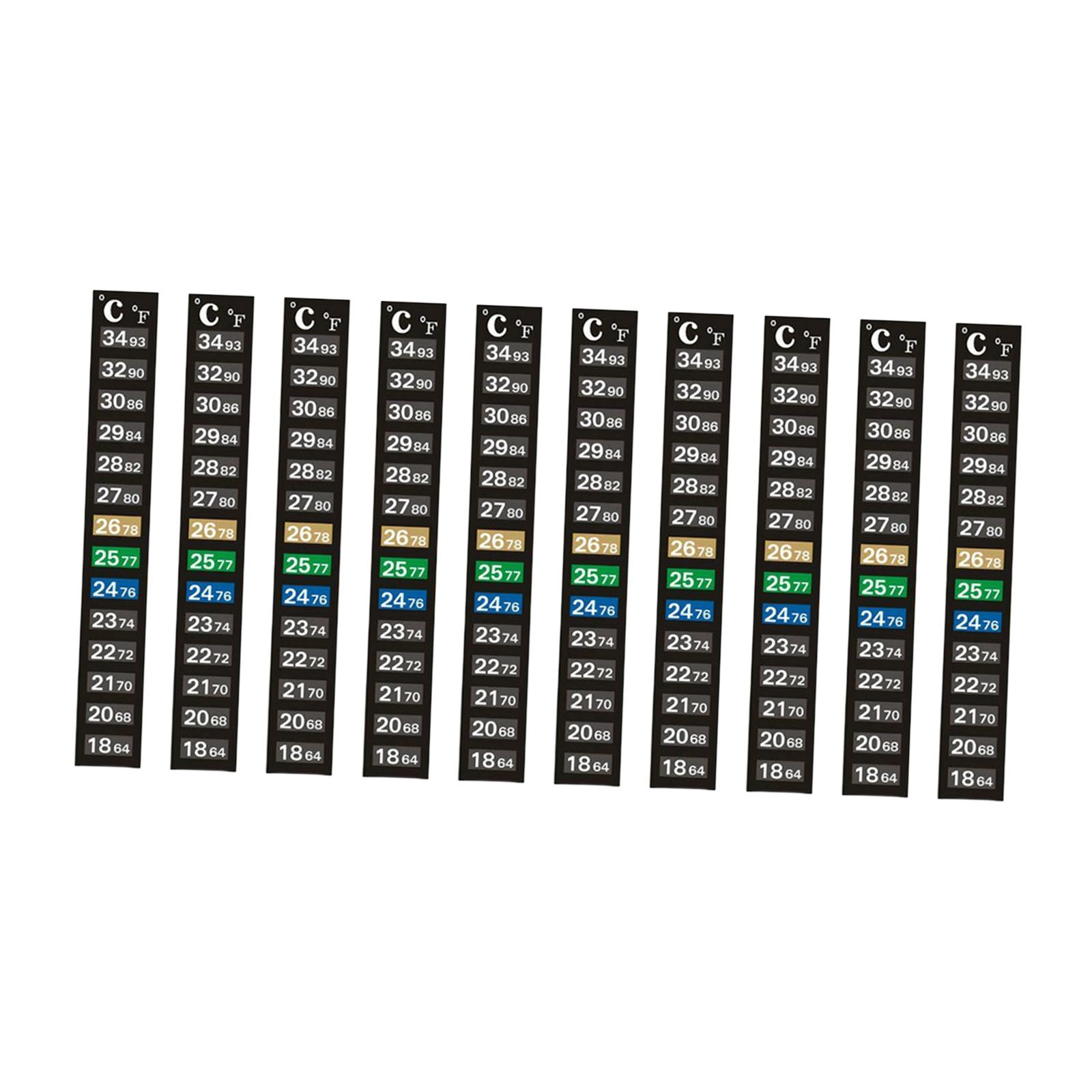 Aquarium Temperature Test Stri - Temperature Strip Thermometer recension och pris