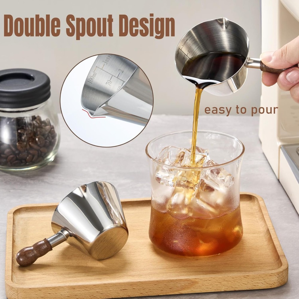 2 Pcs Espresso Cups with Handl - Espresso Shot Glass recension och pris